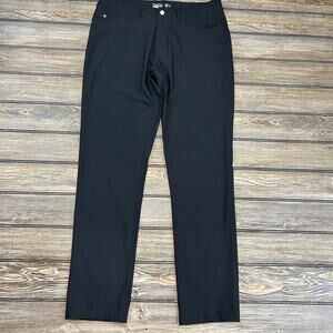 Straight Down Hero Golf Pants in Black, 34x32